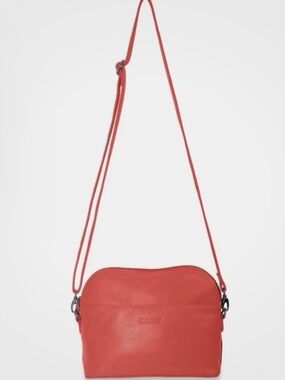 Saddler Brooklyn Leather Zip Crossbody HandBag Adjustable Strap RFID Protected